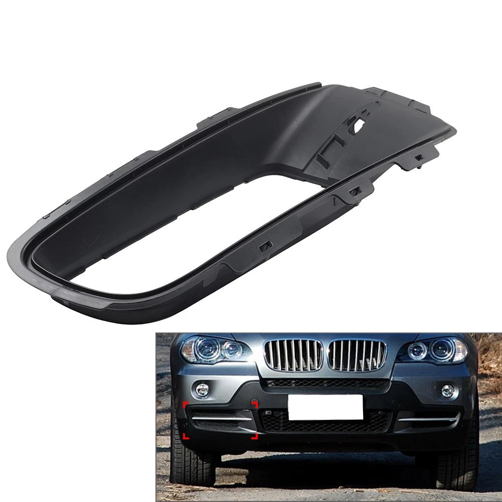 Right Front Bumper Grille Bezel Fog Light Cover for BMW X5 E70 (2006–2010)