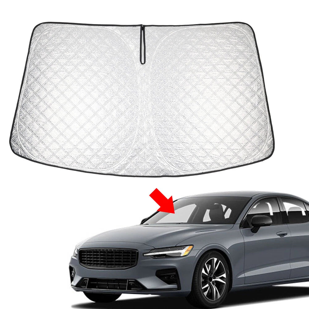 Foldable Windshield Sun Shade for Volvo S60 (2019–2024)