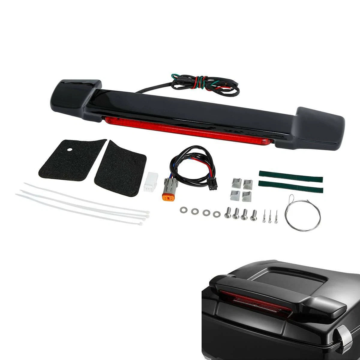 LED Light Spoiler for Harley King Razor Chopped (1997–2013)