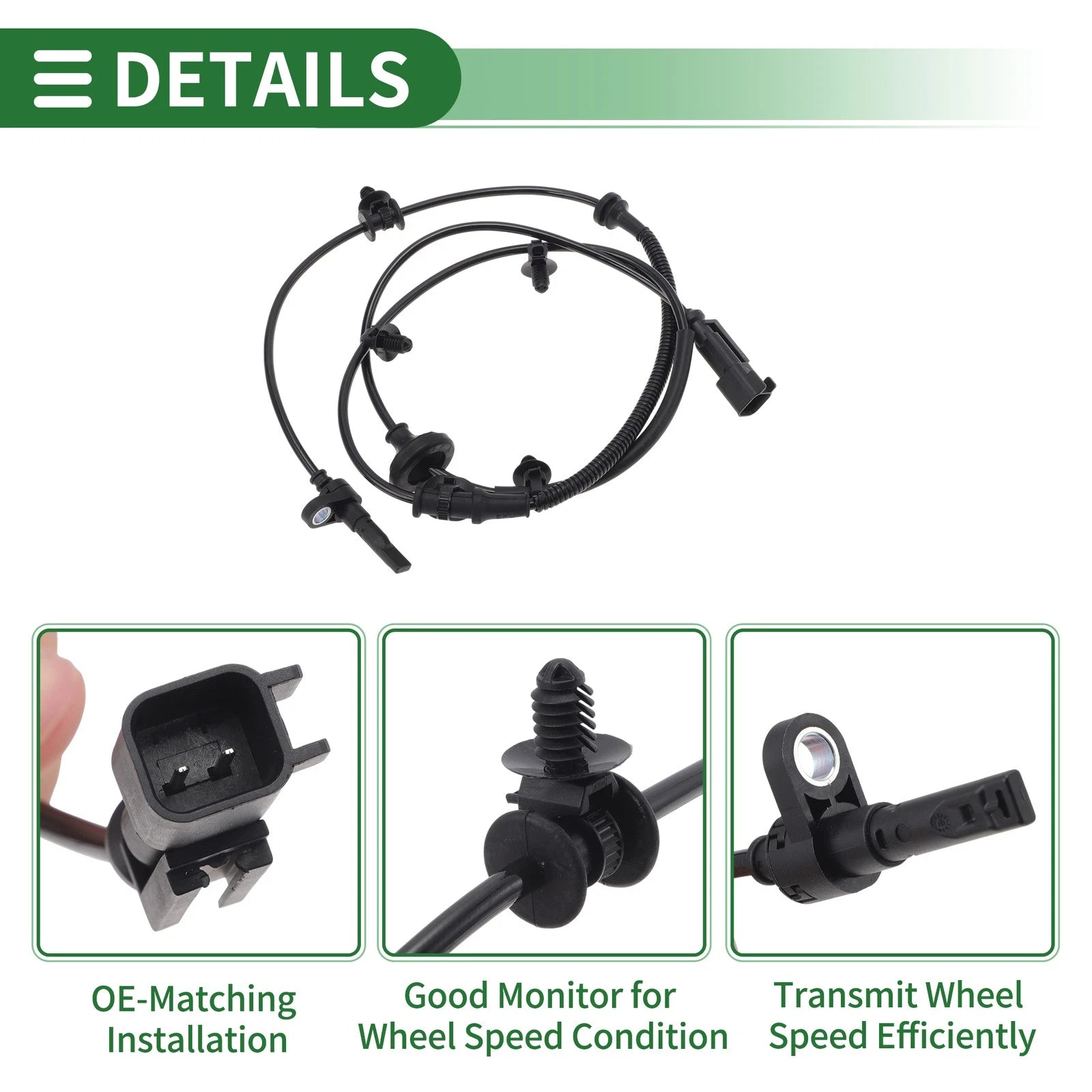 ABS Wheel Speed Sensor No. 23251401 for Buick Envision (2014–2019)