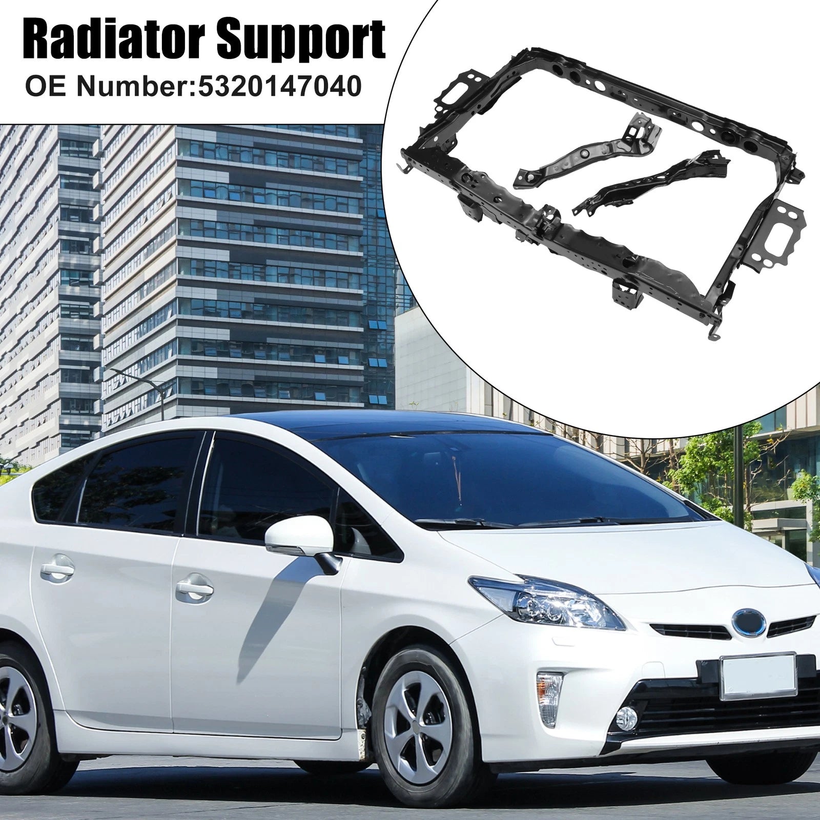 Radiator Support Bracket Assembly for Toyota Prius (2010–2012) No.5320147040