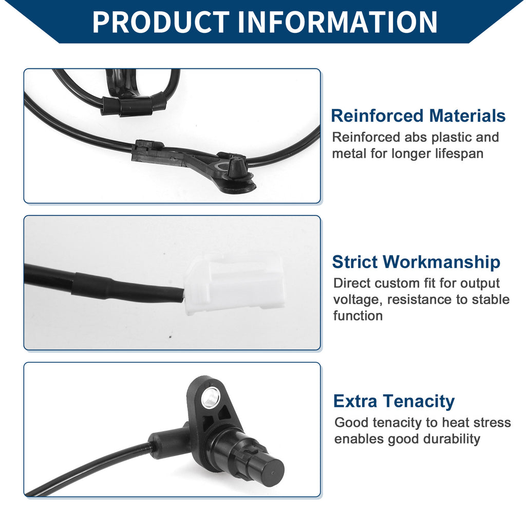 ABS Wheel Speed Sensor Replacement for Toyota Corolla (2006–2012)
