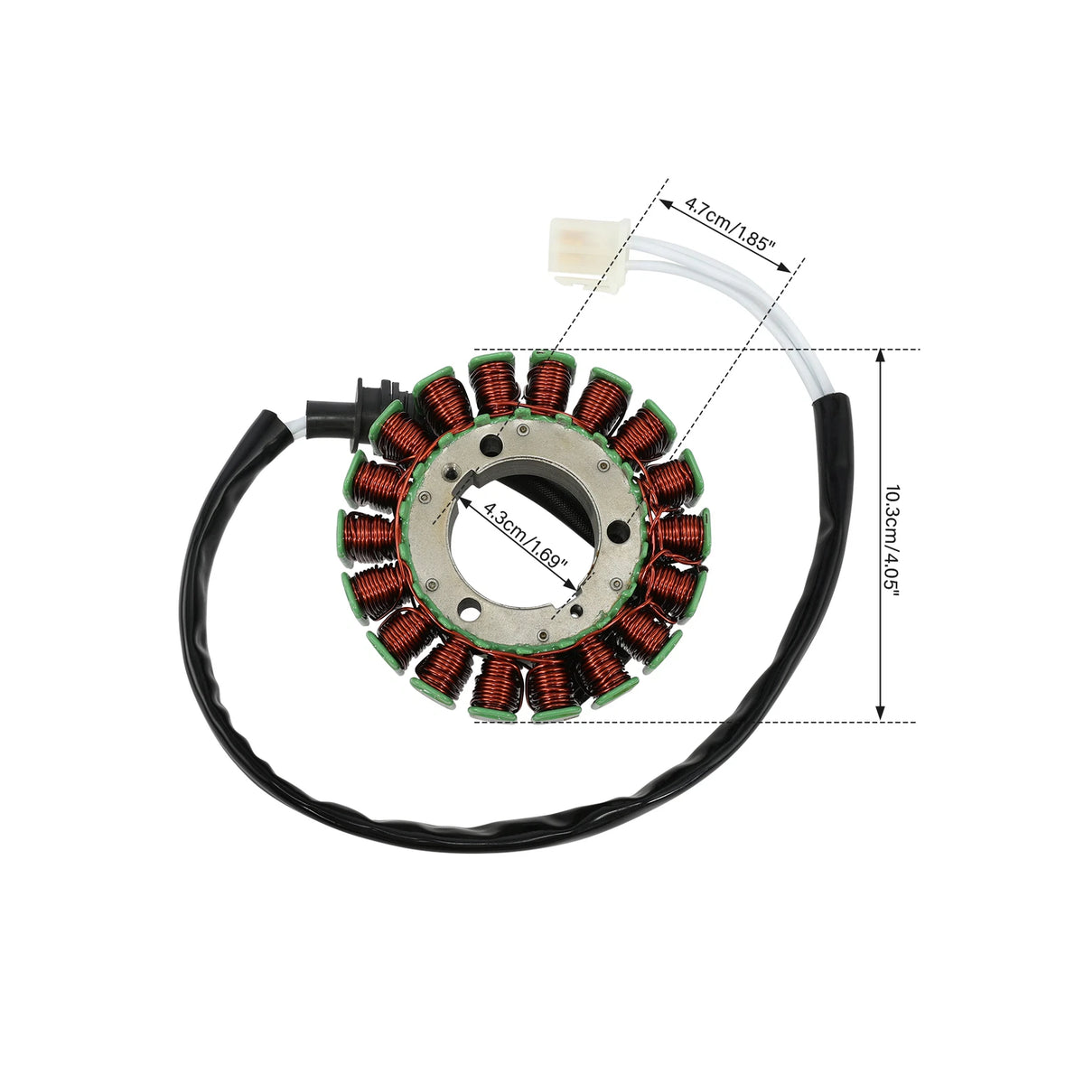 Stator Coil & Regulator Rectifier for Yamaha FZ6 FZ6N FZ6S (2004–2009)