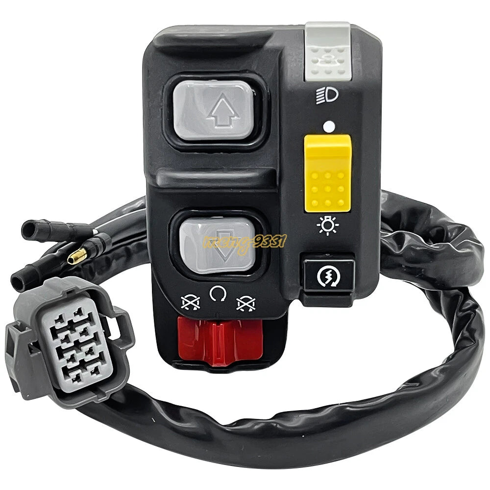 Handlebar Start Stop Kill Switch Headlight for Honda Recon 250 TRX250 (2002–2004)