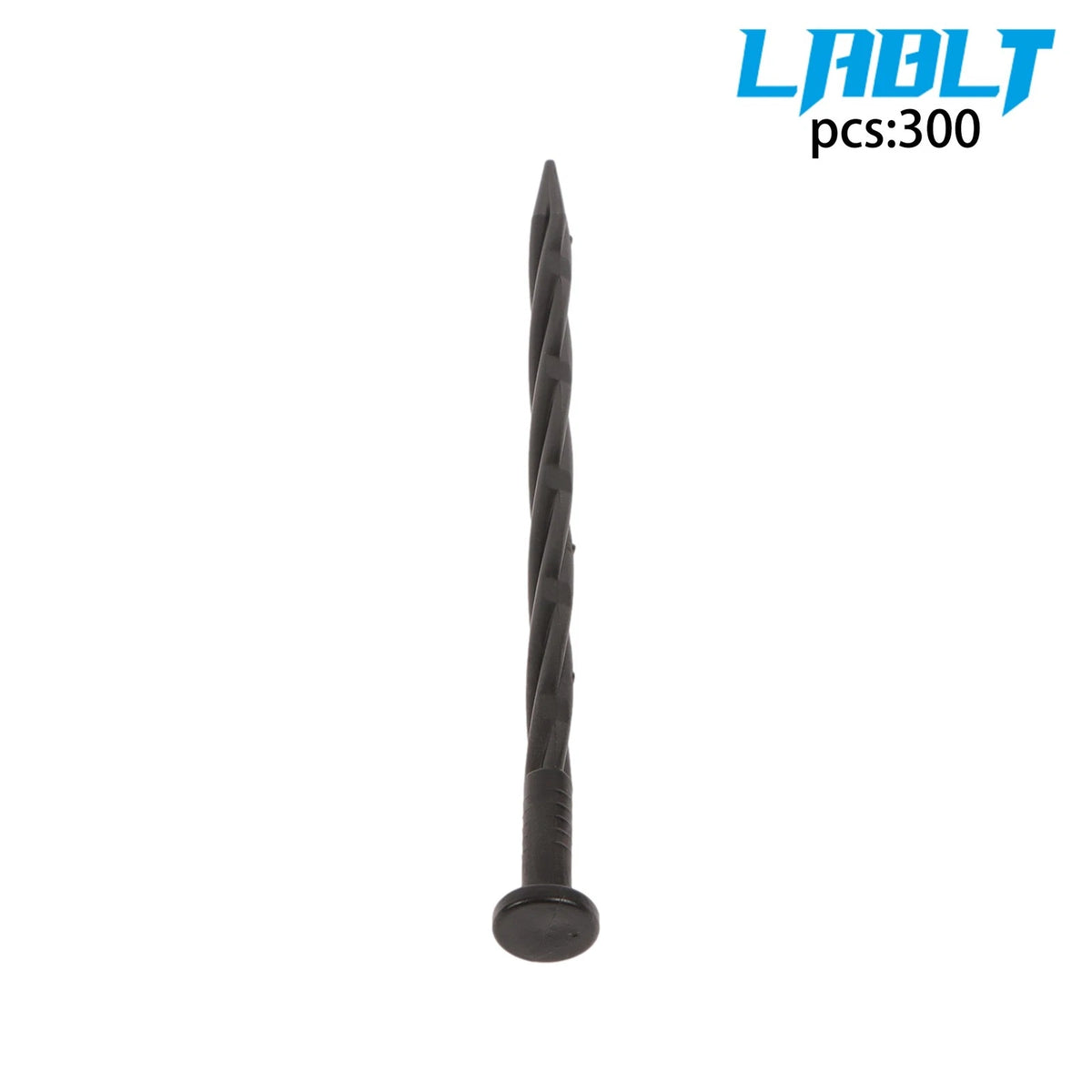 300 Pcs Landscape Edging Stakes 8 Inch Spiral Anchoring for
