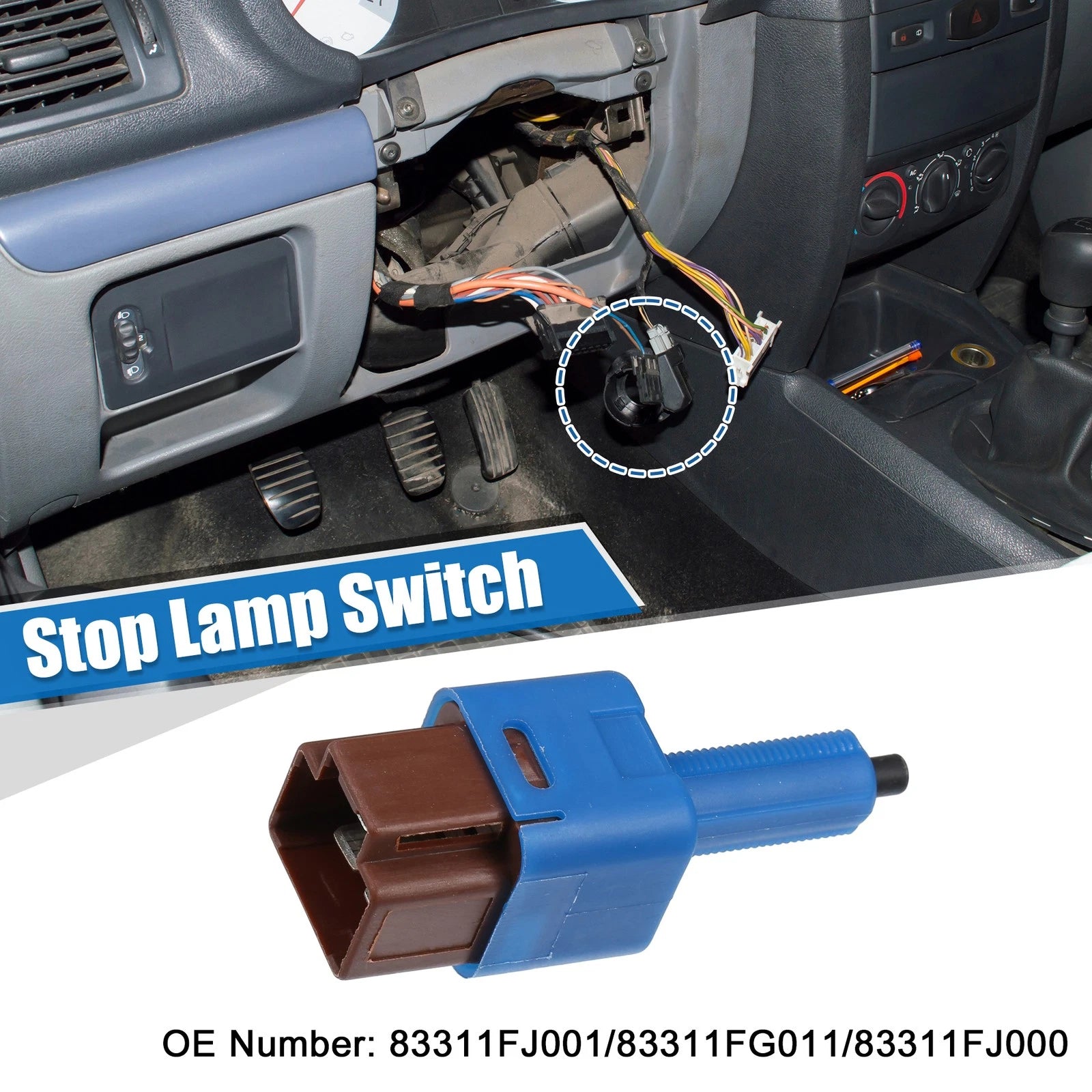 Brake Light Switch for Subaru Crosstrek 2.0L 2014–2017