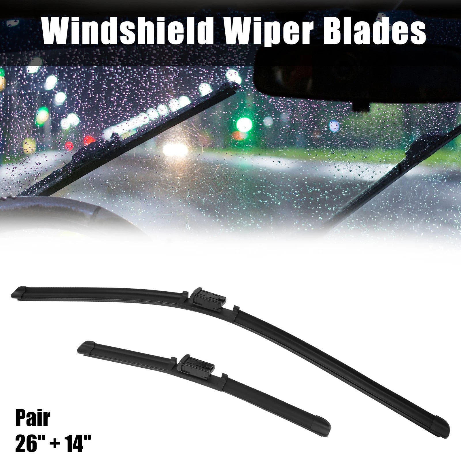 Front Windshield Wiper Blades Pair for Chevrolet Trax (2018–2019)