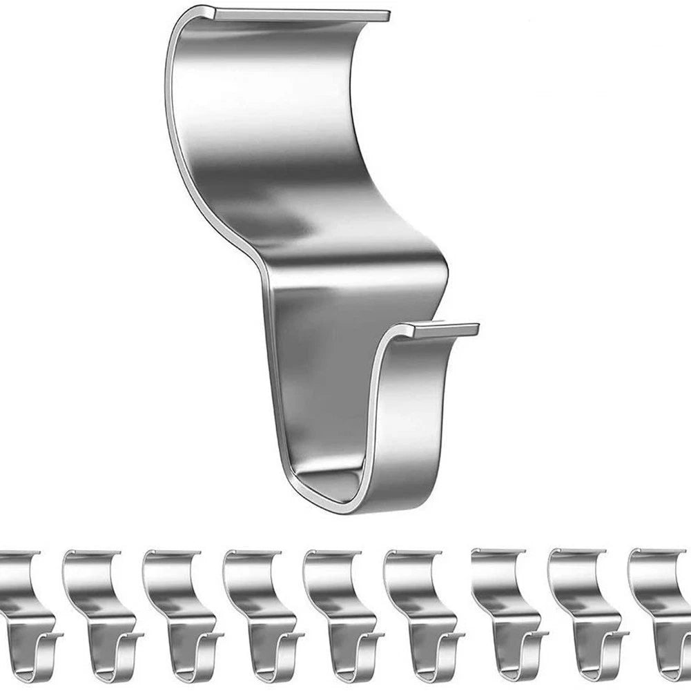 10 Heavy Duty Vinyl Siding Hooks for Outdoor Lights and Wreaths