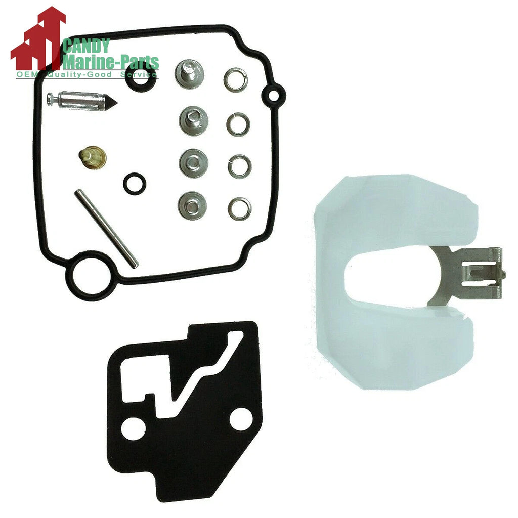 Carb Kit for Yamaha Merc 9.9 & 15 HP (4-Stroke) (Replaces 66M-W0093-01, 802706A, 18-7738)