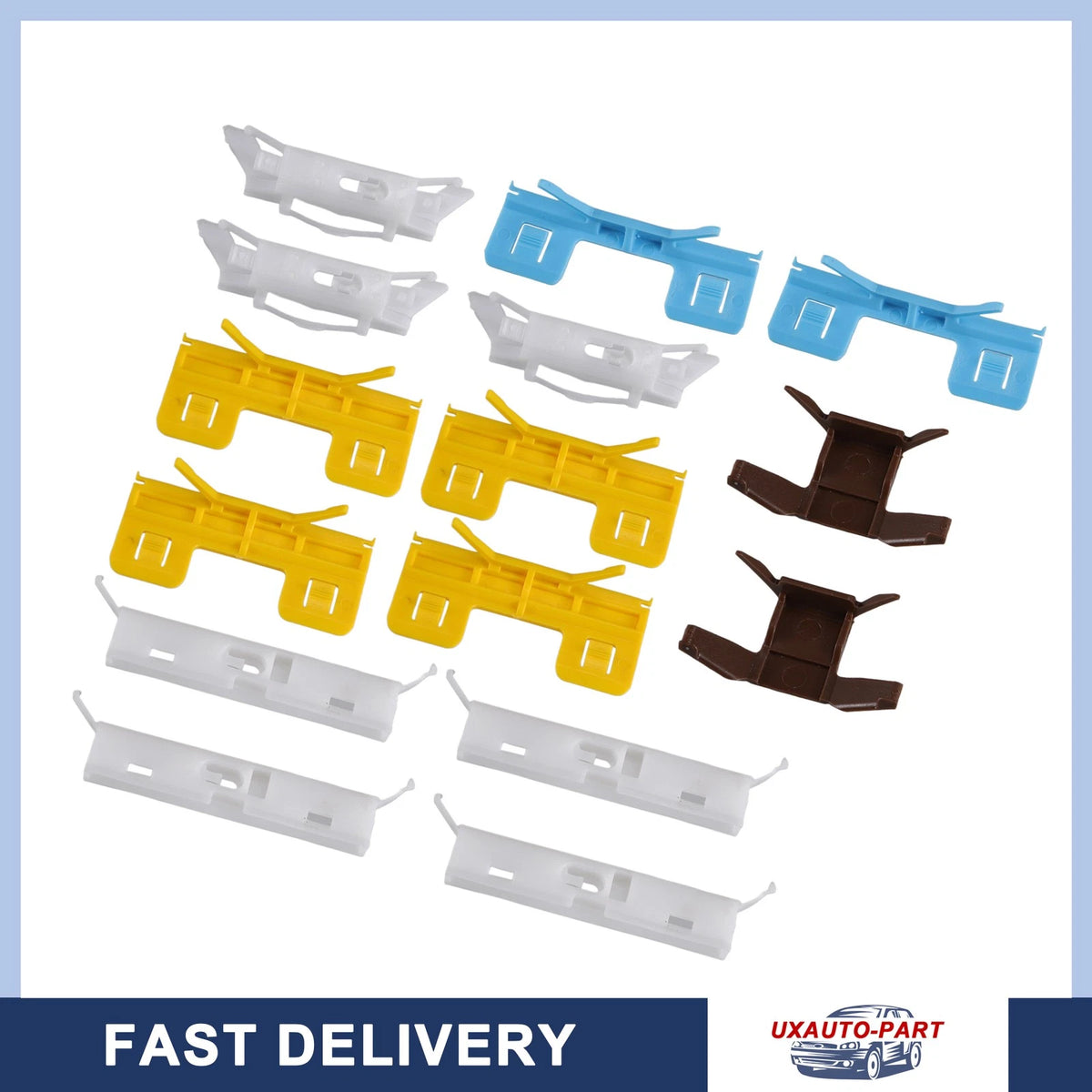 Set of 15 Roof Fastener Clips for Honda Civic (2006–2011)