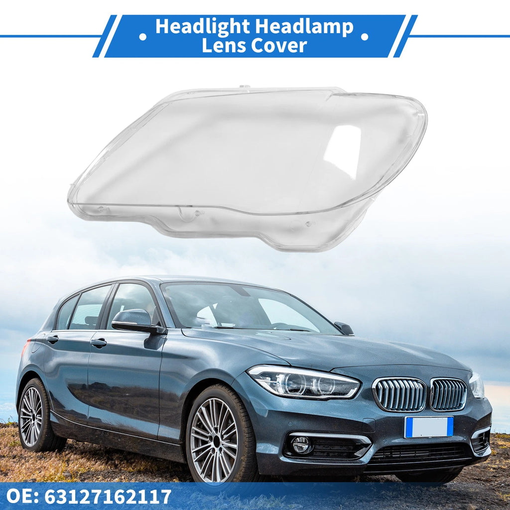 Front Left Headlight Lens Cover Replacement for BMW 7 Series E65 (2002–2008)