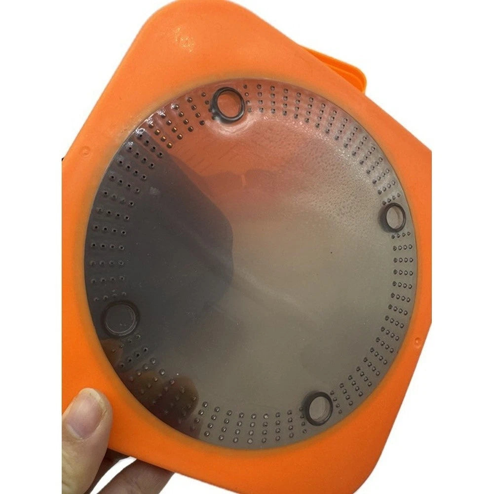 Fishing Bait Box with Inner Frame and Drain Basket for Live Bait Storage