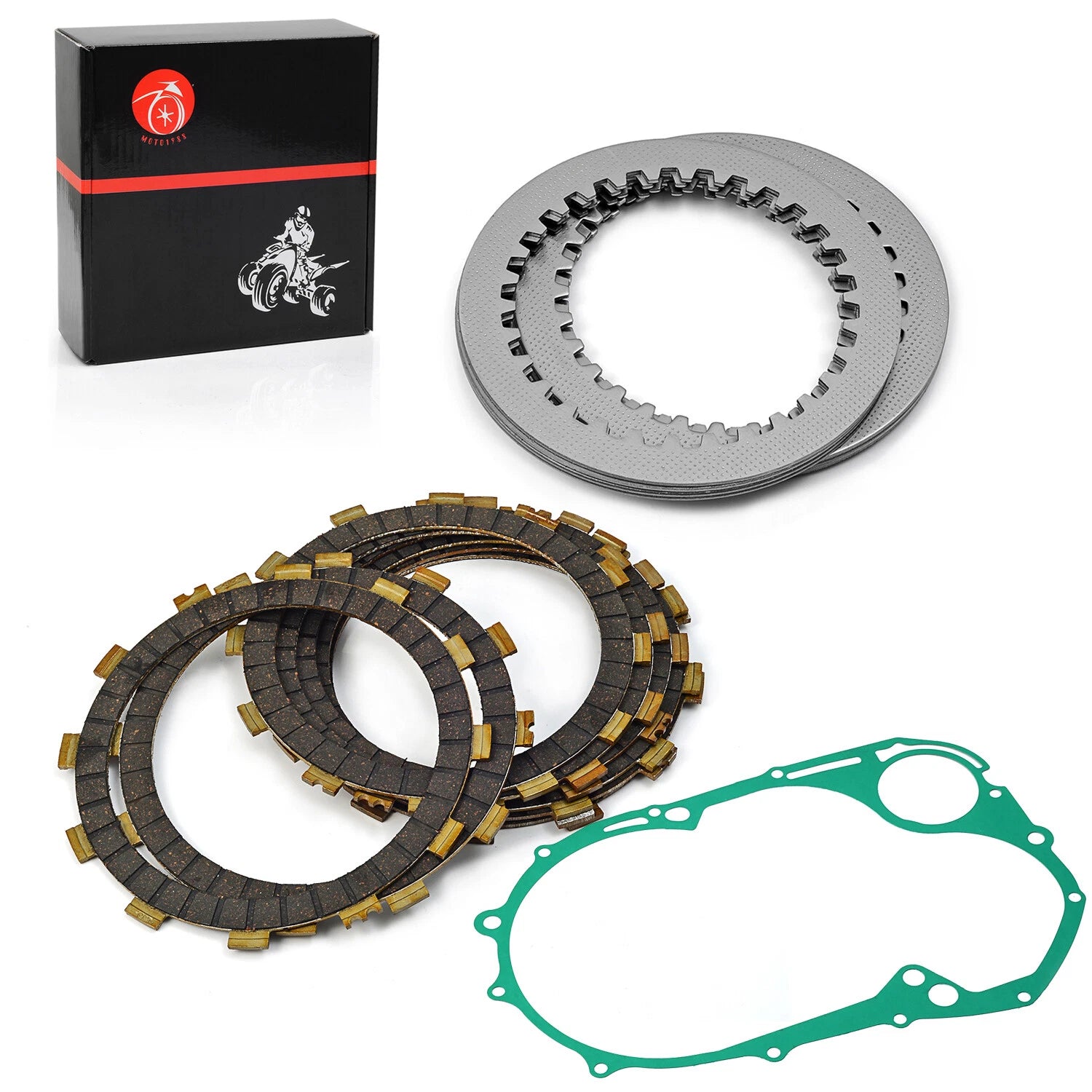Clutch Kit & Gasket for Yamaha V-Star 1100 XVS1100 (1999–2009)