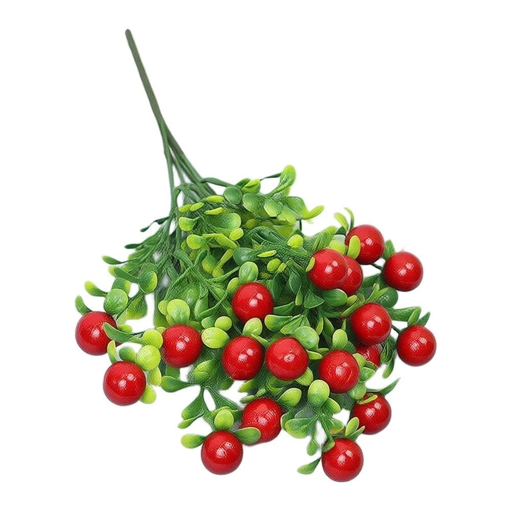 Artificial Fortune Fruit Plant 6 Branch Design Decor for Office Home