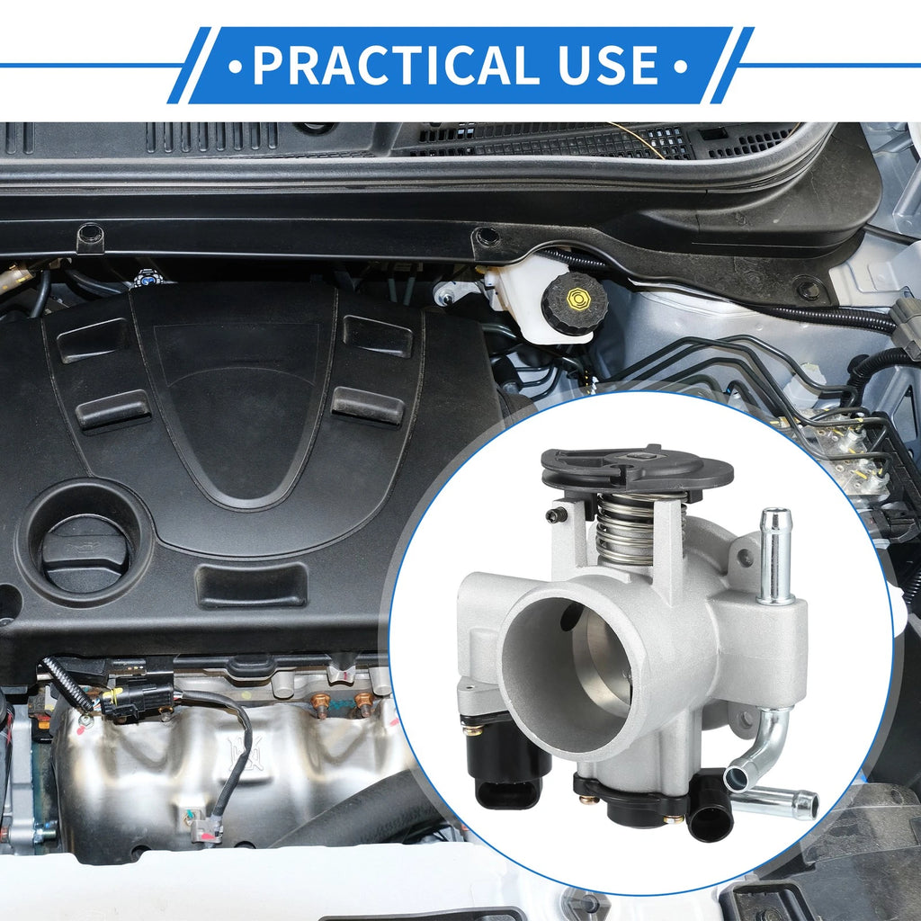 Throttle Body Replacement for Chevrolet Aveo 1.6L L4 Gas (2004–2005)