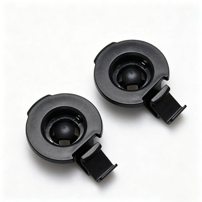 2 Pack GPS Cradle Bracket Clip for Garmin RV 660 770 (Impact-Resistant ABS)