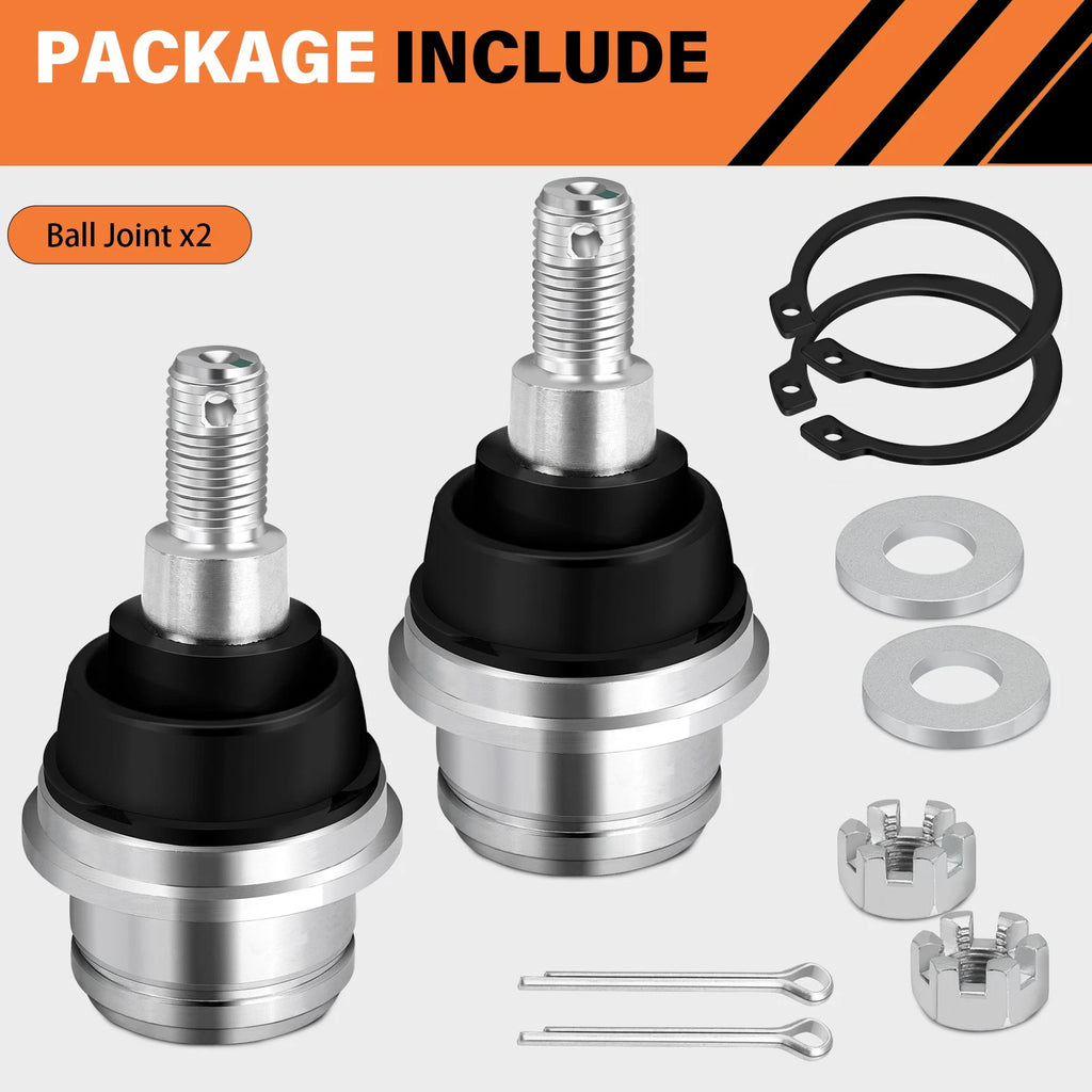 Set of 2 Front Upper Ball Joints for Honda Pioneer 1000-6 (2023–2024) 51375-HL6-A02