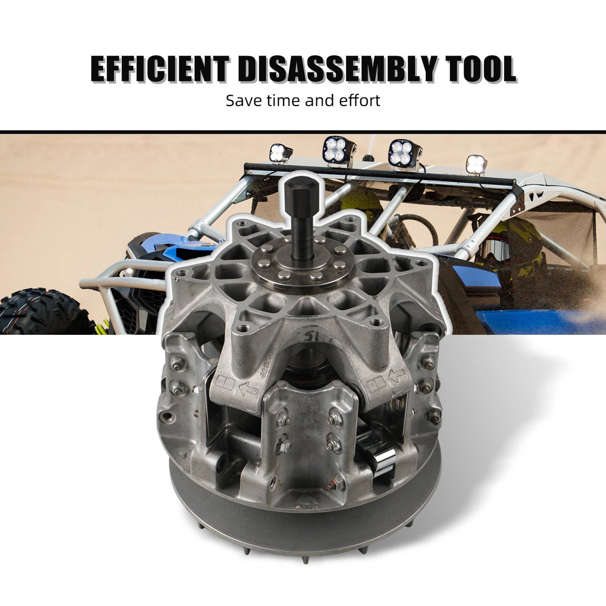 Clutch Puller Tool for Can-Am Maverick Trail 1000 2019–2022 700 800 800R