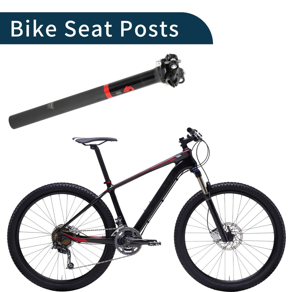 Bike Seat Post Replacement 25.4x300mm for MTBs Road Bikes (2000–2025)