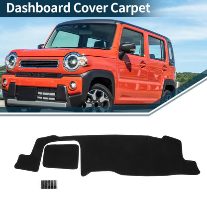Dashboard Cover Mat for Suzuki MR52S/MR92S (2020–2024) with Sticker Black