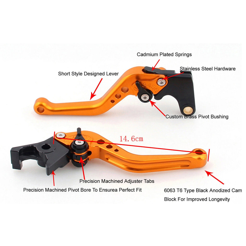 Short Clutch Brake Lever for Vespa GTS 300 Super (2008–2023) T9