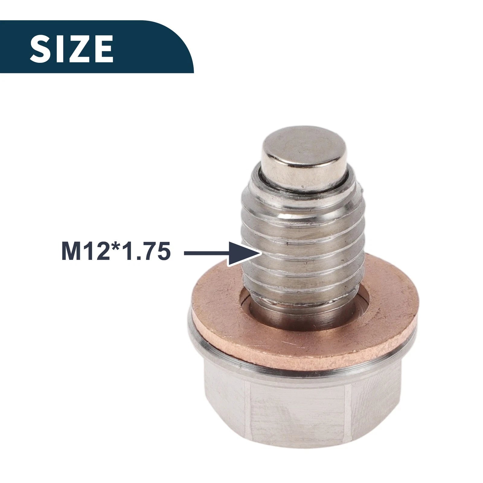 M121.75 Magnetic Oil Drain Plug for (1 Pc)