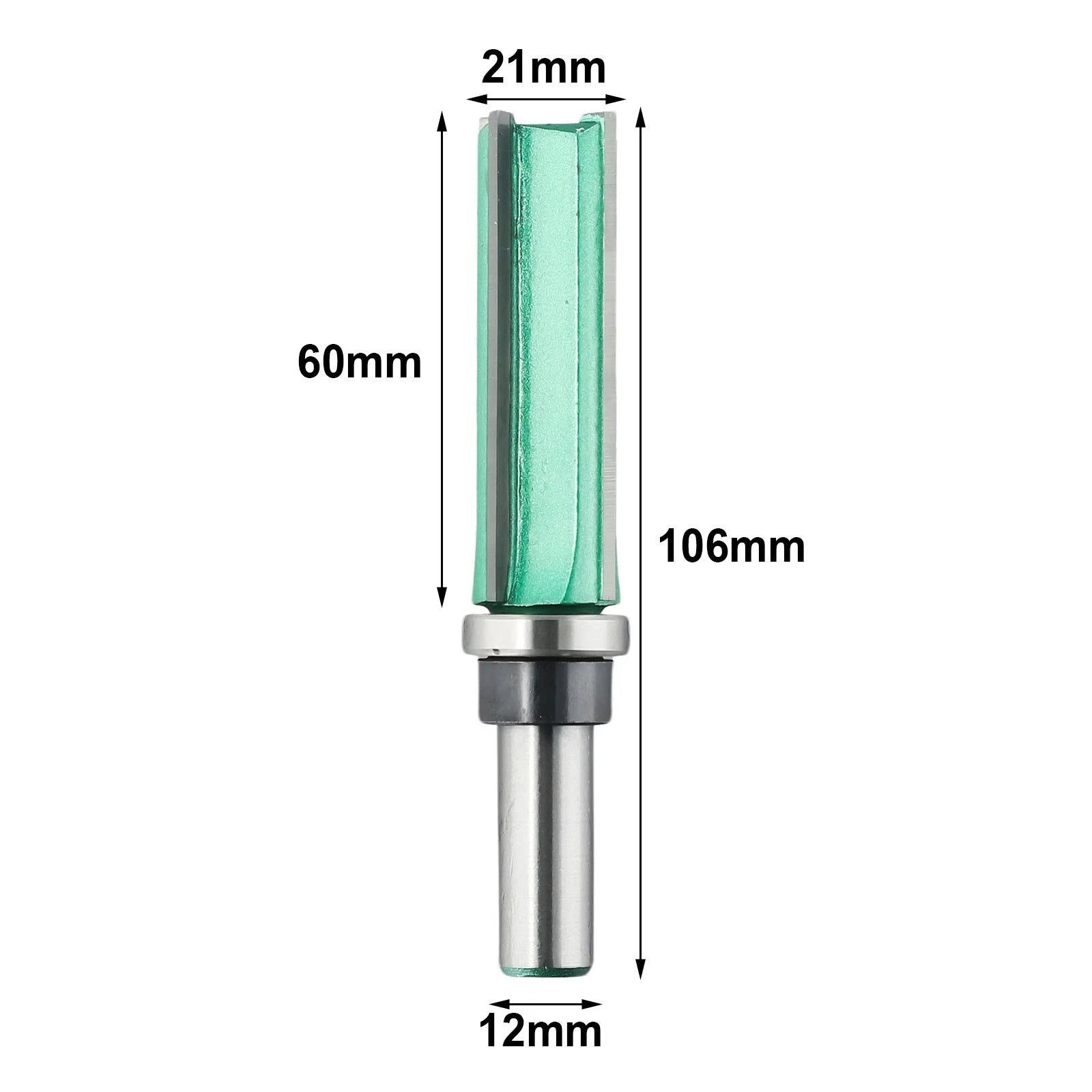 Router Bit Shank for Woodworking (45# Steel)