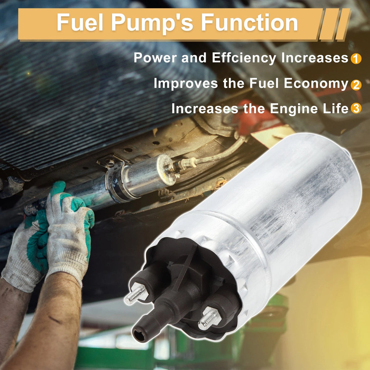 Fuel Pump Replacement for Alfa Romeo 33 75 Metal Set (1967–1985)