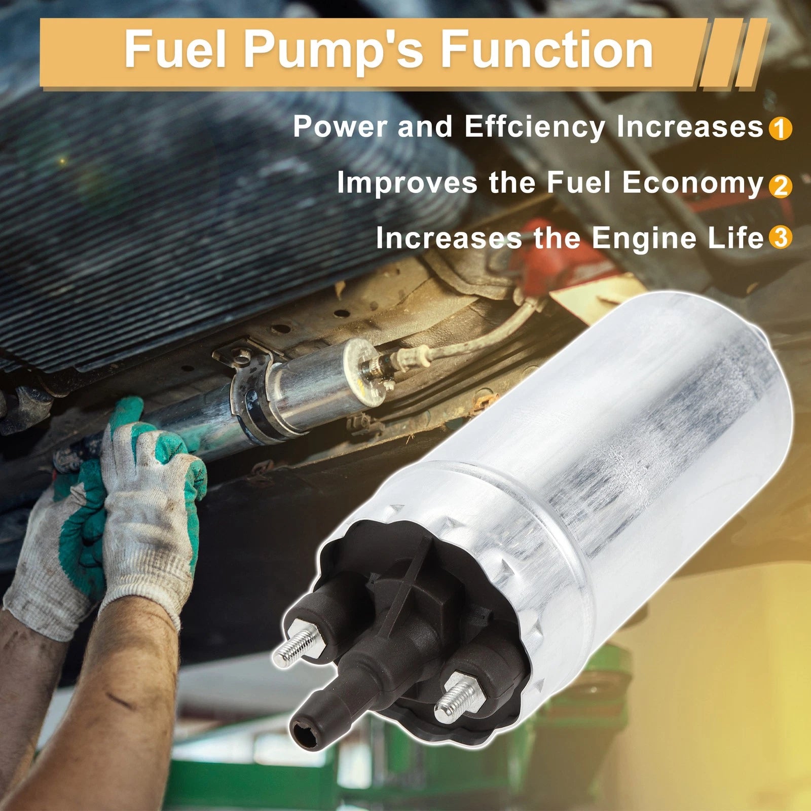 Fuel Pump Replacement for Alfa Romeo 33 75 Metal Set (1967–1985)