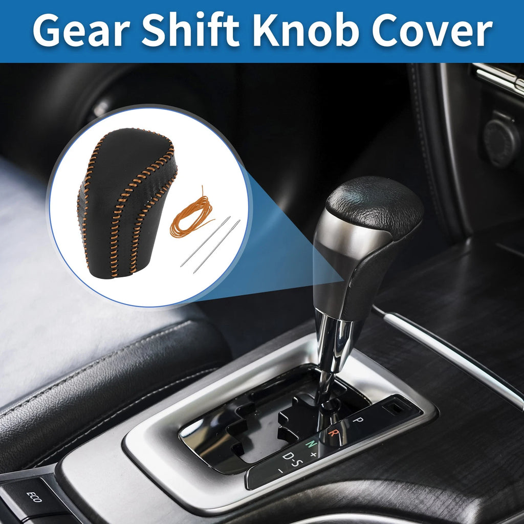 Gear Shift Knob Cover Carbon Fiber Pattern Replacement for Toyota Camry (2018–2024)