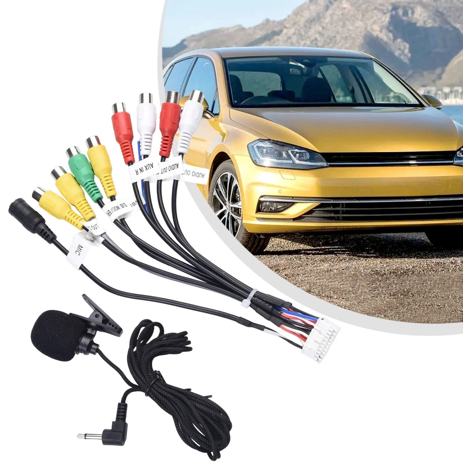 Car Stereo Microphone for Navigation GPS Multimedia Player (2010–2023)