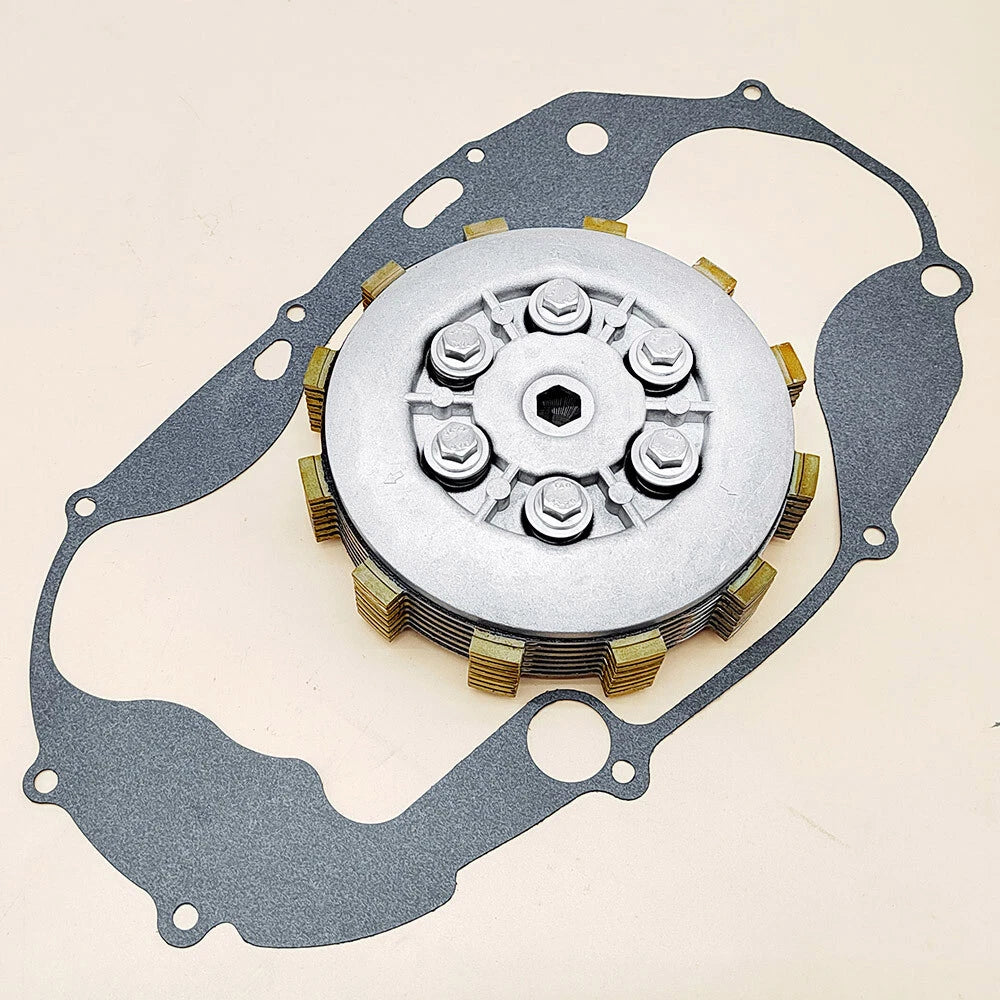 Clutch Disc Plate Kit w/ Gasket for Yamaha Banshee 350 (1987–2006)