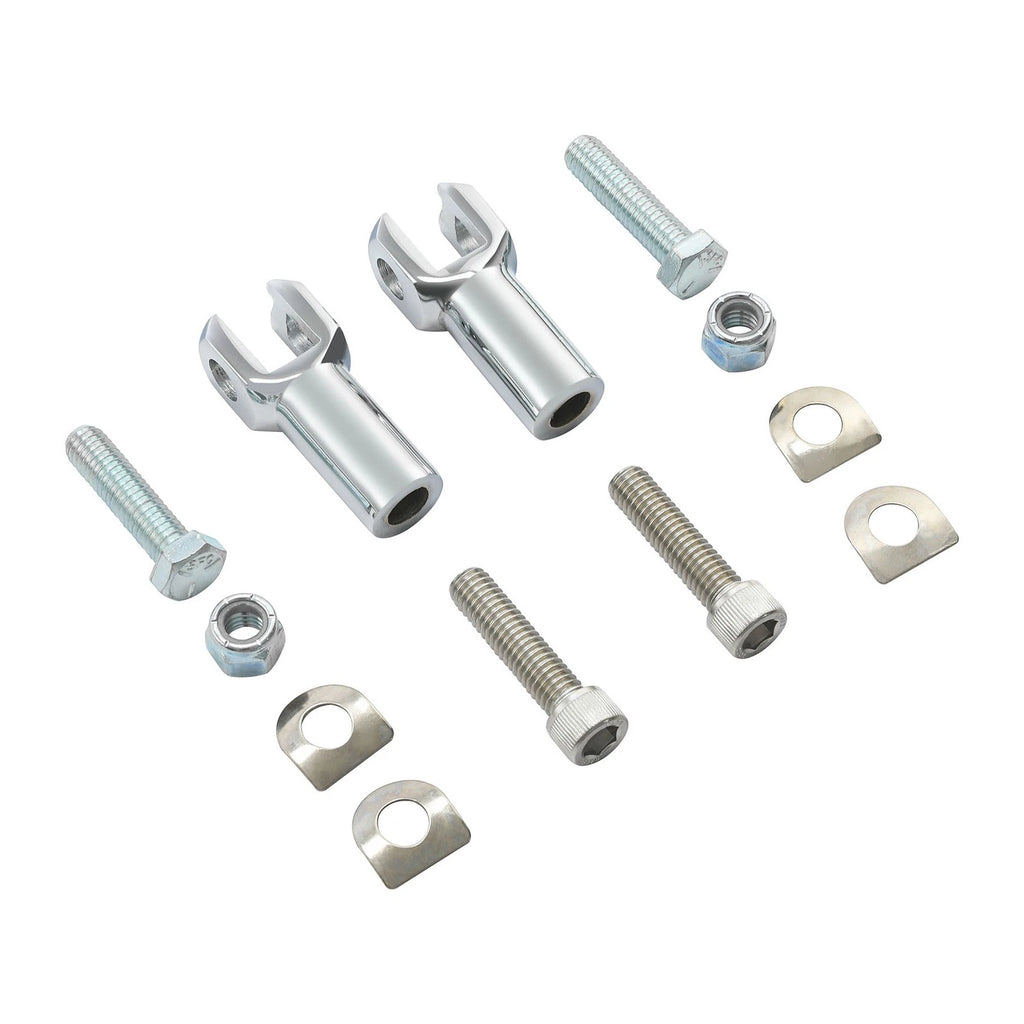 2.25" Passenger Foot Peg Support Mount Clevis Kit for Harley Softail (2000–2006)