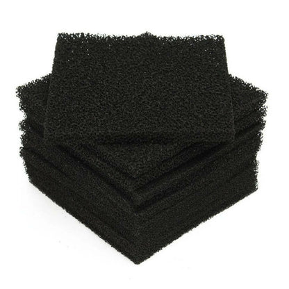 10 Pack Activated Carbon Air Filter Sponge Foam Pad for Universal Use