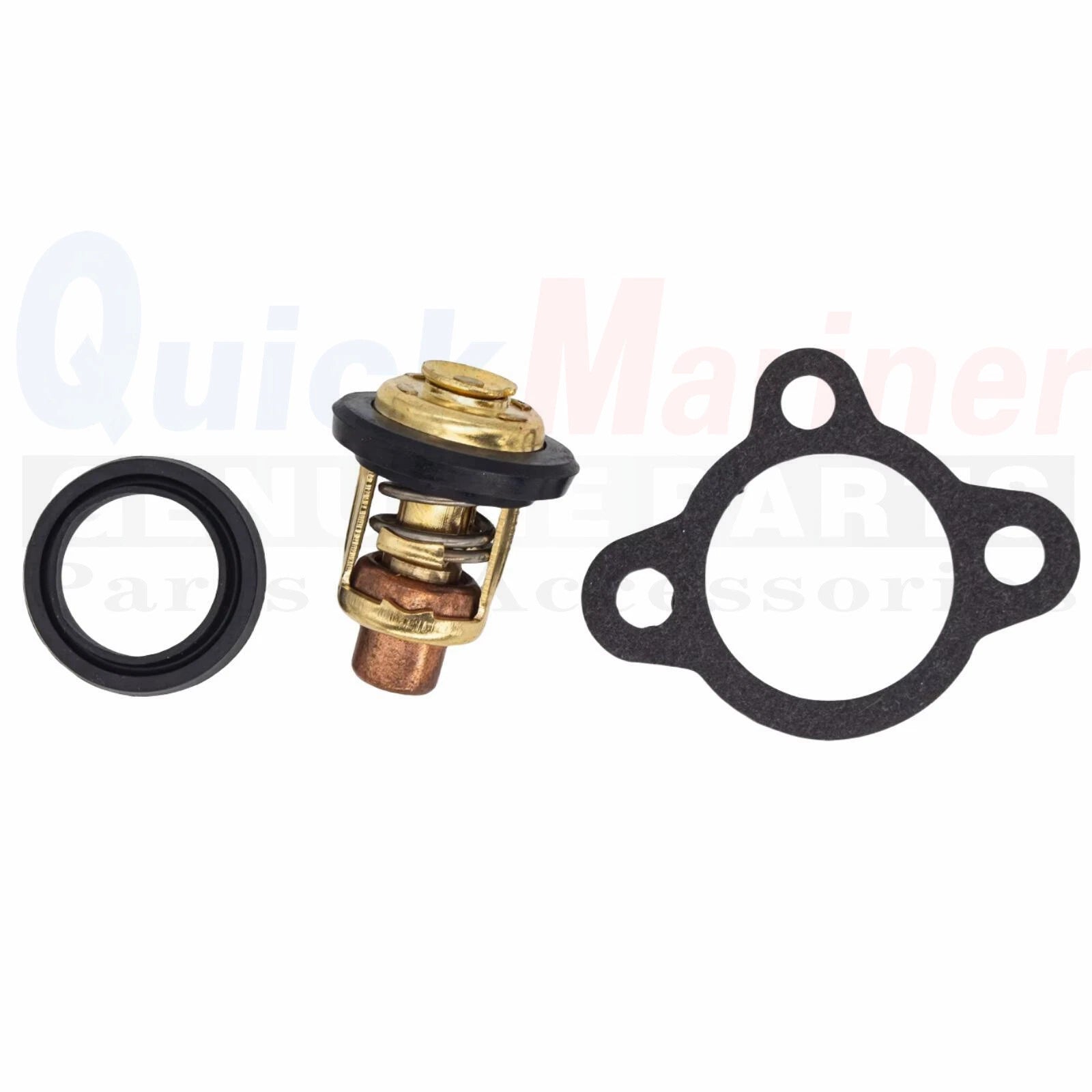 Thermostat Repair Service Kit w/ Seal for Yamaha Outboard (66M-12411-01, 6G8-12411)