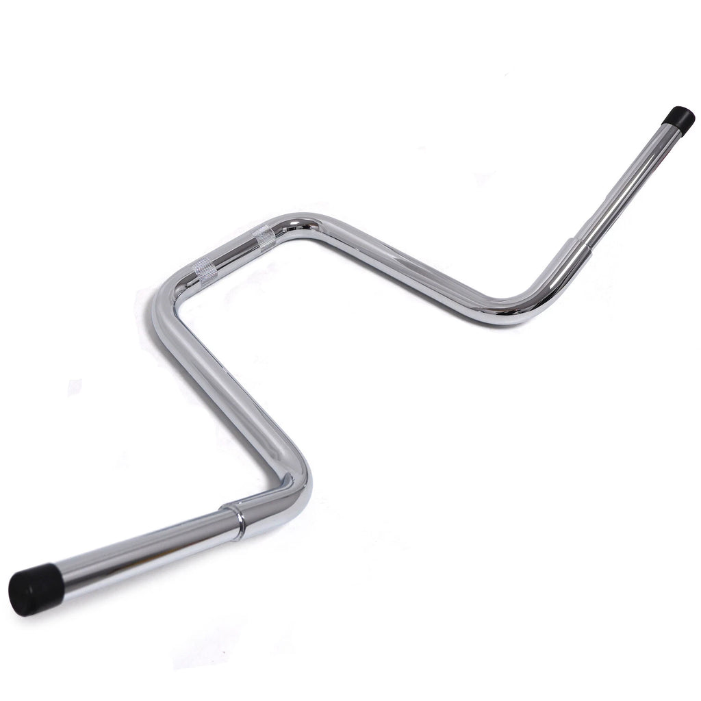 10" Chrome Fat Mini Ape Handlebar for Harley Road King (2014–Present)