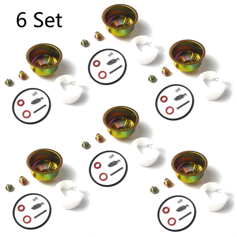 Set of 6 Carburetor Kits for Honda GX240 GX270 GX340 GX390