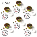 Set of 6 Carburetor Kits for Honda GX240 GX270 GX340 GX390
