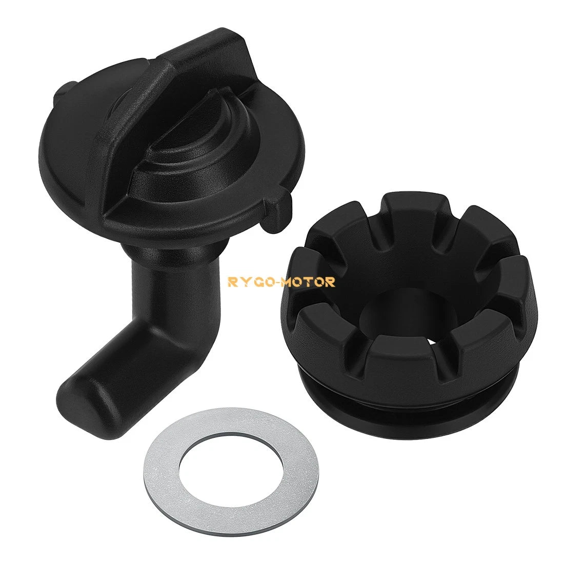 1/4 Turn Hood Latch Set with Rubber Grommet & Washer for Polaris RZR 570 800 900 XP (2010–2021)