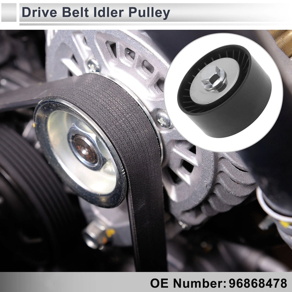 Drive Belt Idler Pulley Replacement for Chevrolet Cruze (2007–2017)