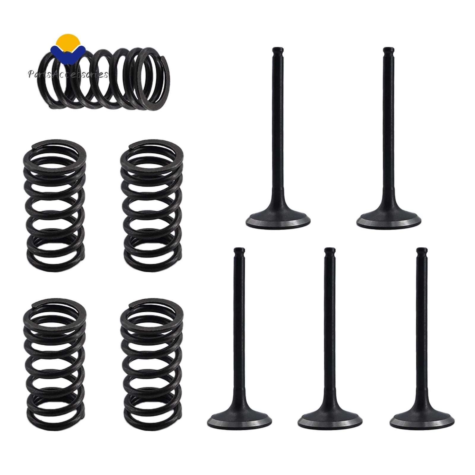 Cylinder Head Engine Valve & Valve Springs for Yamaha YFZ450 (2004–2009)