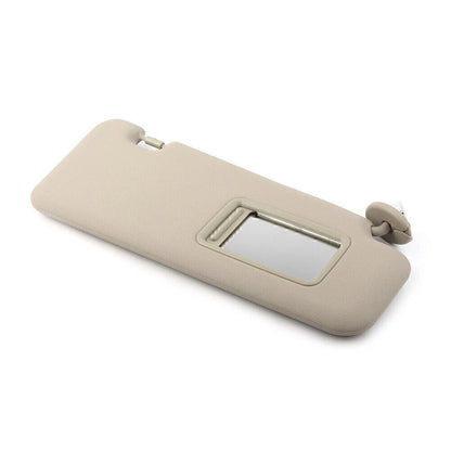 Right Beige Sun Visor for Toyota Highlander (2008–2013) with Makeup Light