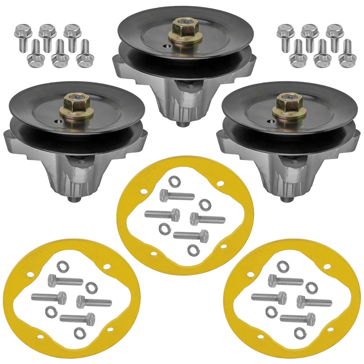 Deck Spindle Assembly with Ring Replacement for MTD Cub Cadet (2005–2009)