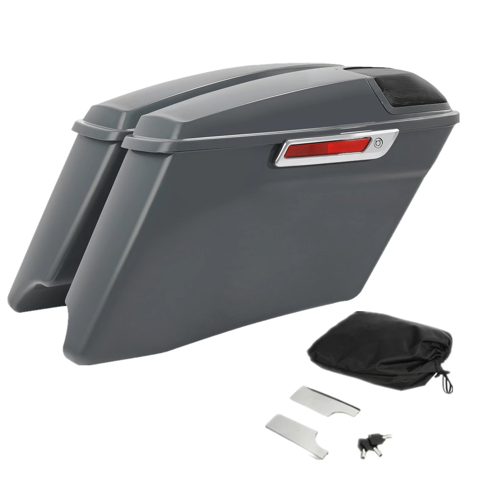 Razor Trunk & 4'' Hard Saddlebags for Harley Electra Glide (2014–2023)