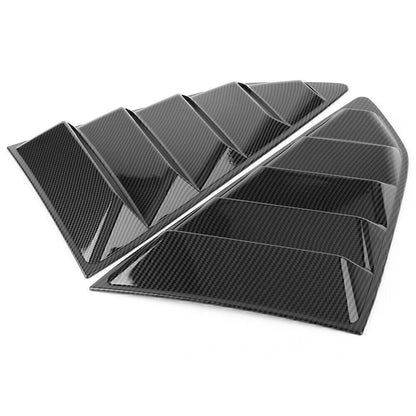 Rear Side Window Louver Cover for Chevy Camaro (2016–2022)