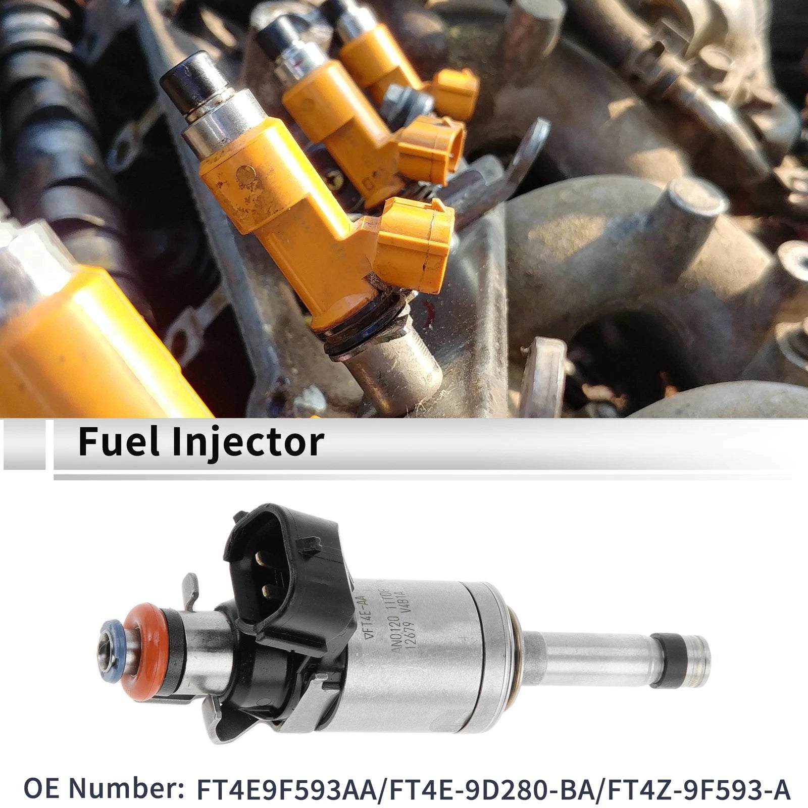 Fuel Injector Replacement for Ford Edge 2.7L (2015–2018) Engine
