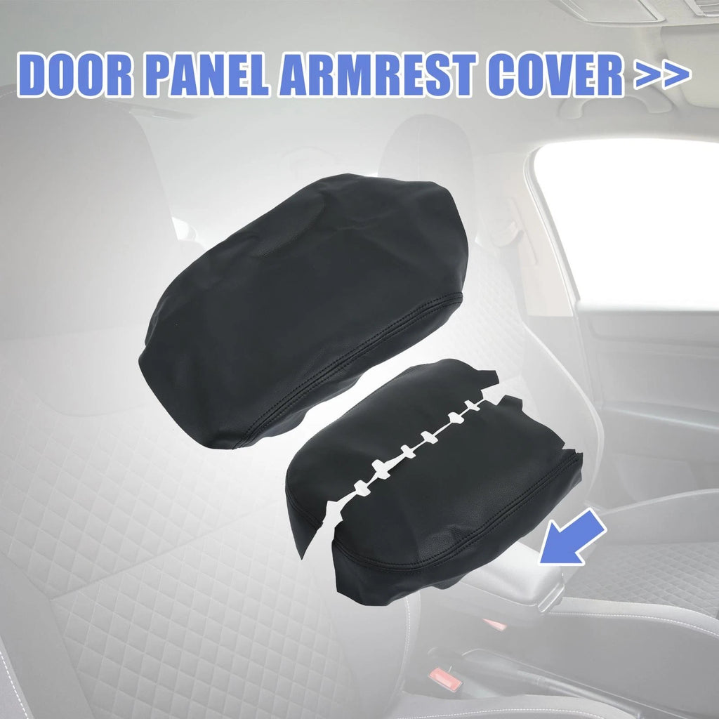 Center Console Front Door Armrest Cover Pad for Honda Pilot (2009–2015)
