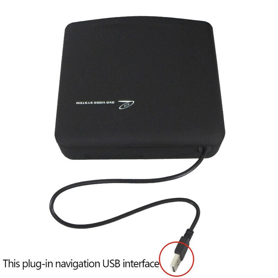 USB External CD DVD Player for Aftermarket Android Radio (4.0–10.0)