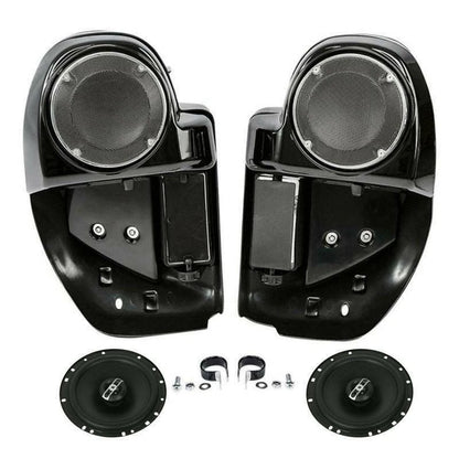 Lower Vented Fairings with 6.5" Speakers for Harley Road King (2014–2024)