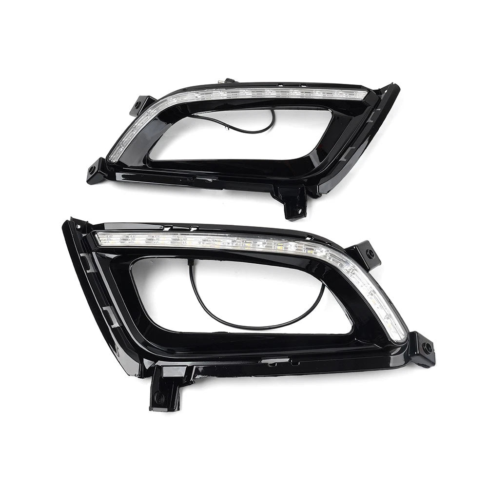 2X Daytime Running Light Fog Light with Turn Signal for Kia Optima K5 (2014–2015)